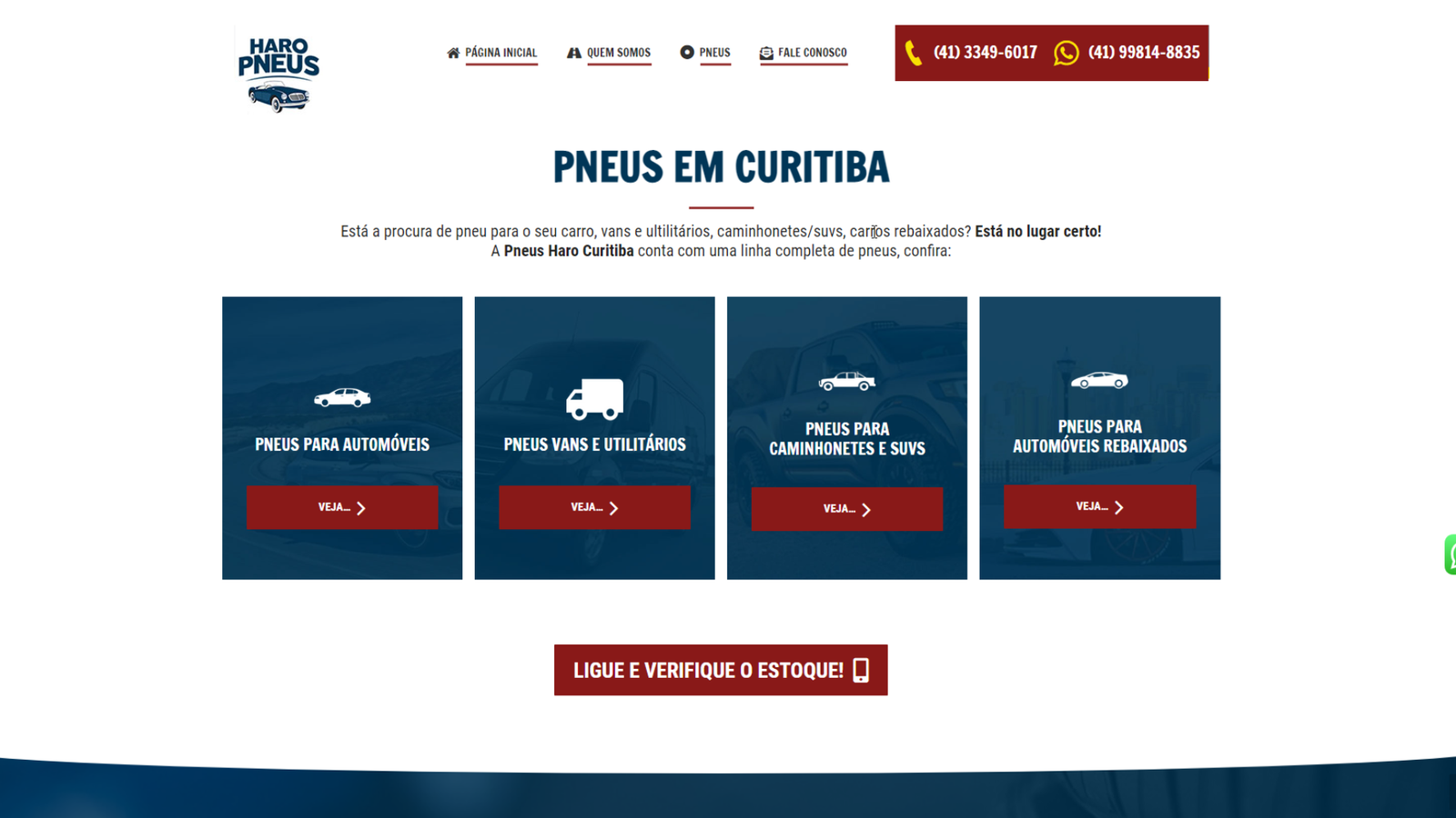 Site Haro Pneus